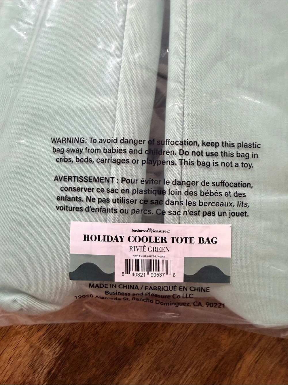 Business & Pleasure Cooler Bag BNWT